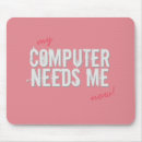 Search for nerdy mousepads Typography