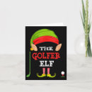 Search for golfer christmas cards Humour