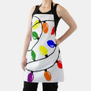 Search for christmas lights aprons Blue