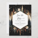 Search for enchanted forest wedding save the dates Woodland