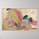 Search for vintage map of brooklyn posters Antique