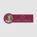 Search for real estate name tags Your logo here