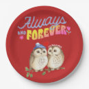 Search for owl paper plates Hearts