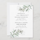 Search for new beginnings invitations Elegant