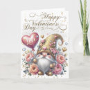 Search for gnome valentines day cards Cute