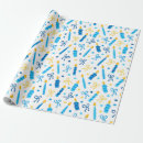 Search for hanukkah candles wrapping paper Star of david