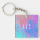 Search for bright paintings key rings Rainbow