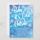 Search for winter baby boy shower invitations Watercolor