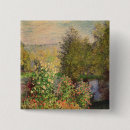 Search for monet flowers badges Claude