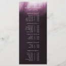 Search for minimalist price lists Salon
