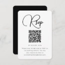 Search for black and white modern weddings Qr code
