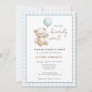 Search for arrival invitations Teddy bear
