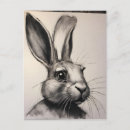 Search for vintage easter bunny postcards Black and white