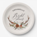 Search for rustic bridal shower plates Botanical