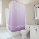 Search for purple shower curtains Monogrammed