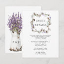 Search for provence invitations Rustic