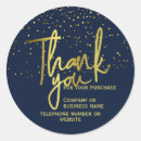 Search for corporate thank you stickers Typography