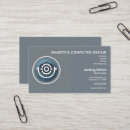 Search for computer repair business cards Professional