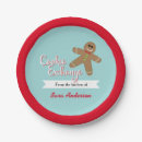 Search for christmas cookies paper plates Illustration