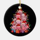 Search for kawaii christmas tree decorations Axolotl