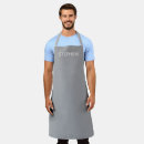 Search for modern kitchen aprons Lettering