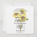 Search for sunflower mason jar invitations Yellow