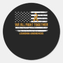 Search for orange awareness ribbon stickers Fight