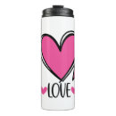 Search for peace travel mugs Pink
