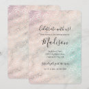 Search for peach and silver invitations For her