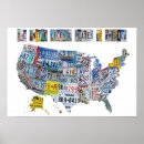 Search for license plate posters Usa