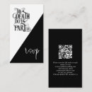 Search for death rsvp cards Qr code