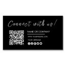 Search for twitter business cards Black