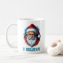 Search for i believe in santa mugs Xmas