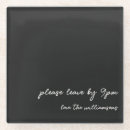 Search for quote coasters Black and white