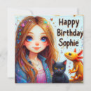 Search for pretty cat birthday cards Cute