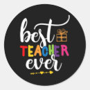 Search for best teacher ever stickers Thank you