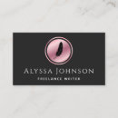 Search for freelance copywriter business cards Screenwriter