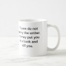 Search for mystery writer mugs Books