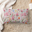 Search for pink flower cushions Girly