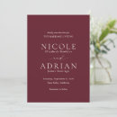 Search for burgundy wedding save the dates Classic