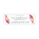Search for boho feather return address labels Script