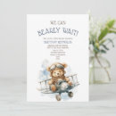 Search for airplane baby shower Teddy bear