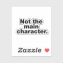 Search for main character stickers Funny