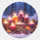 Search for christmas candle stickers Winter
