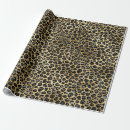 Search for gold cheetah wrapping paper Animal