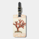 Search for shells luggage tags Ocean