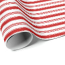 Search for red striped wrapping paper Vintage