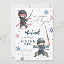 Search for karate birthday invitations Calling all ninjas