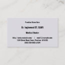 Search for medical business cards Professional
