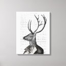 Search for black and white deer art Animals